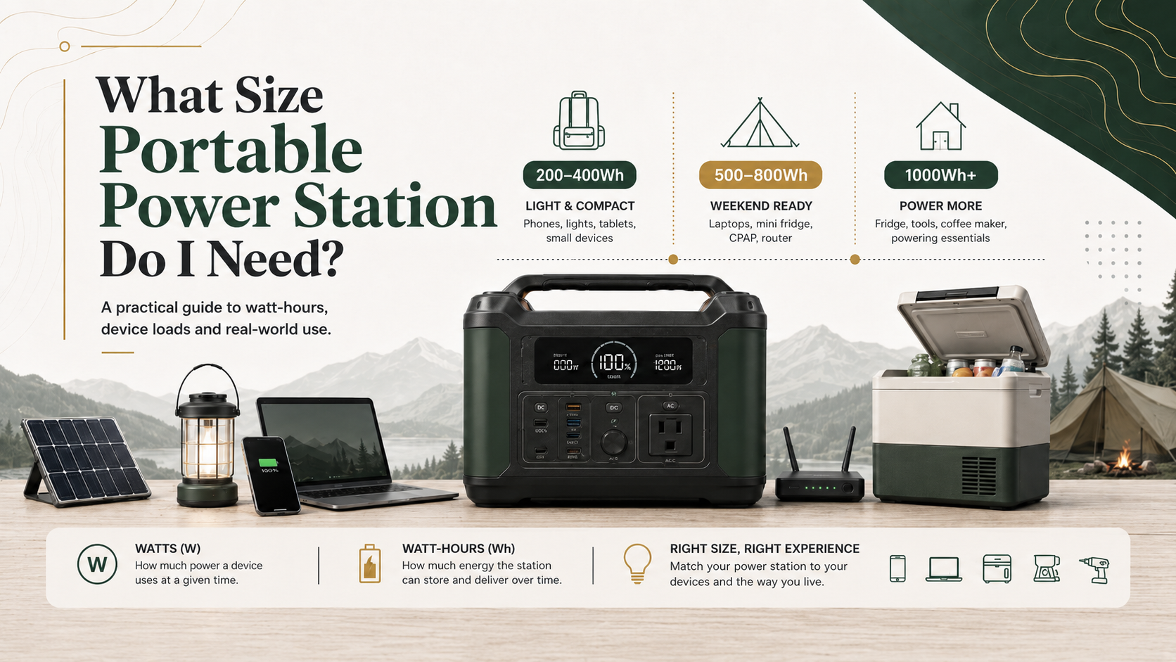 What Size Portable Power Station Do I Need?